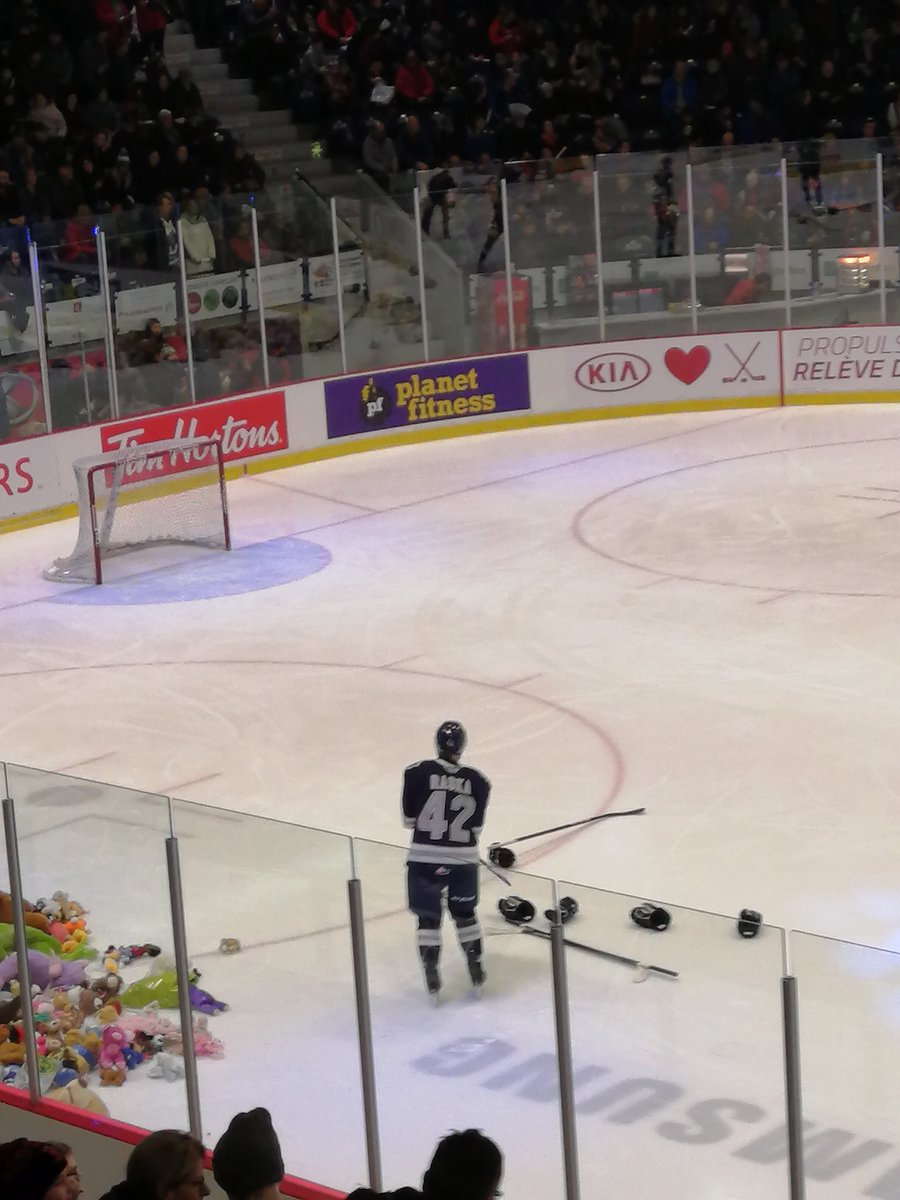 oceanicrimouski's tweet photo. Pendant qu'on fait la collecte des toutous, on vous annonce un retour attendu! Notre #42 @adamraska74 est de retour! So glad you're back Adam 🙌 #gonicsgo #adamraska https://t.co/fTQrETYeUU