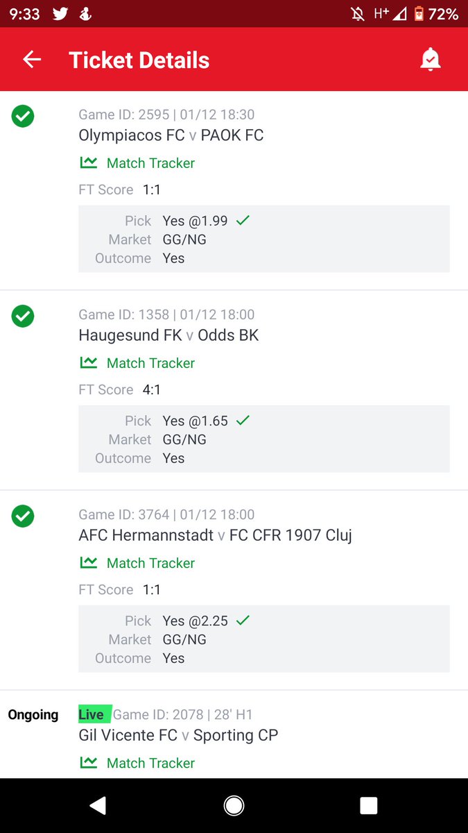rocha_soccer's tweet photo. If this GG lands will credit 10 sporty bet accounts 1k each 🎯🙏☝️#BARvsATH https://t.co/au5FdBmyuf