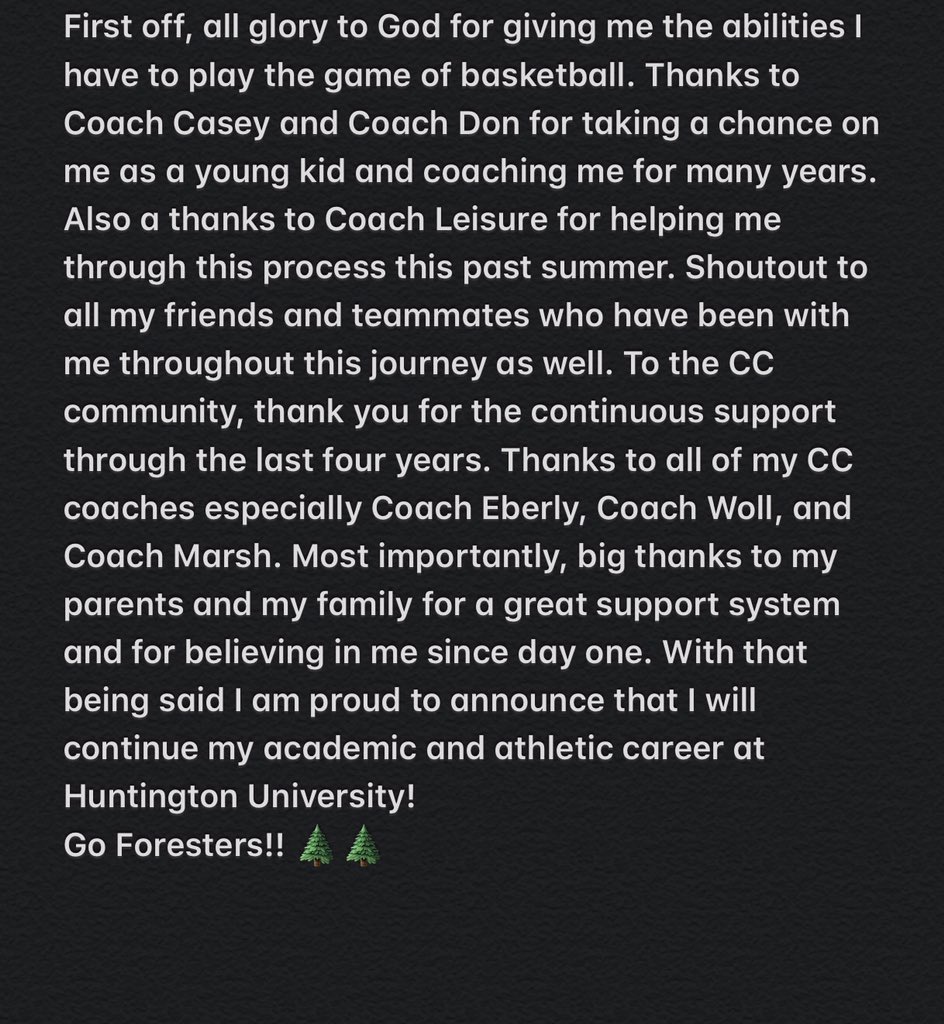 _MitchellWilson's tweet photo. COMMITTED #GoForesters 🌲🌲 https://t.co/B0H35GGzWI