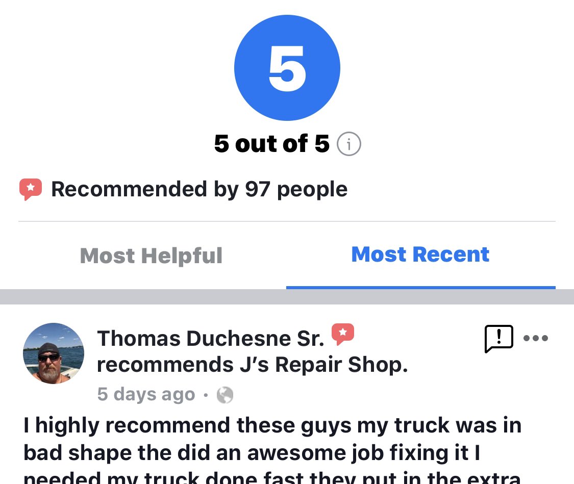 JsRepairShop1's tweet image. Have only been open for 3 months we are very pleased with what our community is saying about us ! Looking for an honest mechanic ? Trust me I wouldn’t take it anywhere else