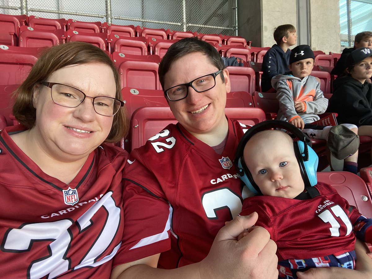Thomas’s first Cardinals game #redsea