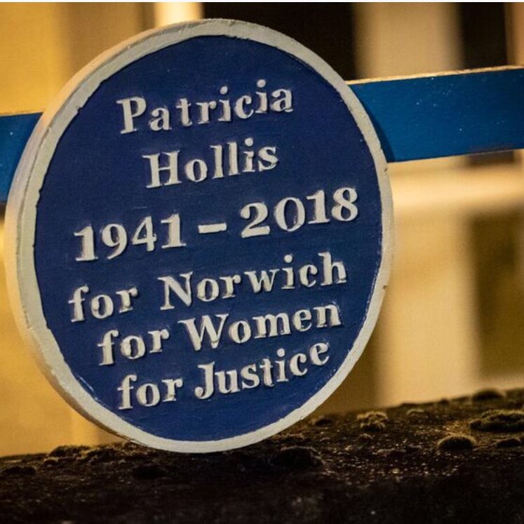 Loving these. Yet another one of <a href="/rosiesplaques/">rosiesplaques</a> turns up  - this time on the railings at Norwich City Hall... #Norwich