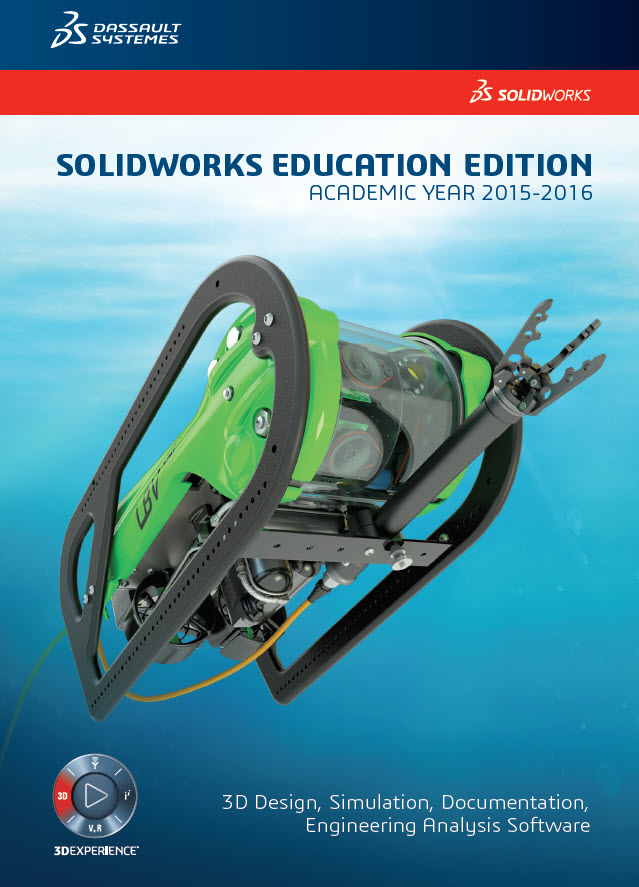 SOLIDWORKSedu's tweet photo. Post a picture of your best #SOLIDWORKS designed model. Tag it with #SWEDU2020 and it could be the featured model for the 2020-2021 SOLIDWORKS Education Academic Year! Is your model as cool as this underwater robot? https://t.co/2ybh973EMw