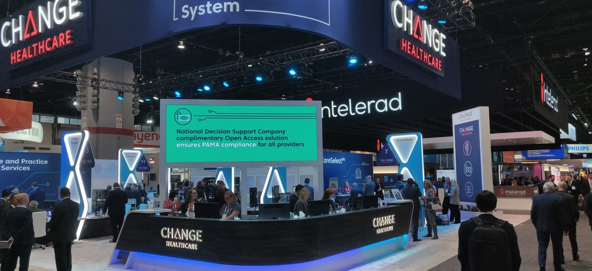 Stop by the Change Healthcare booth (North Hall – #6713) to visit the CareSelect team. #RSNA19