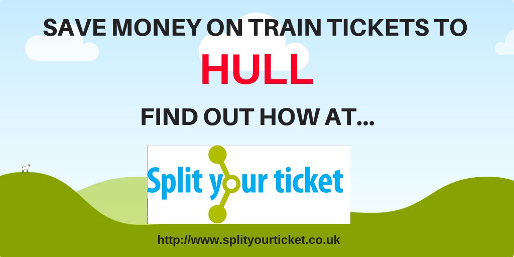 ⭐ Find out how to save money on #traintickets to and from #Hull - ow.ly/VPEh50xnL1d #traintickets #savemoney #SplitTickets ⭐