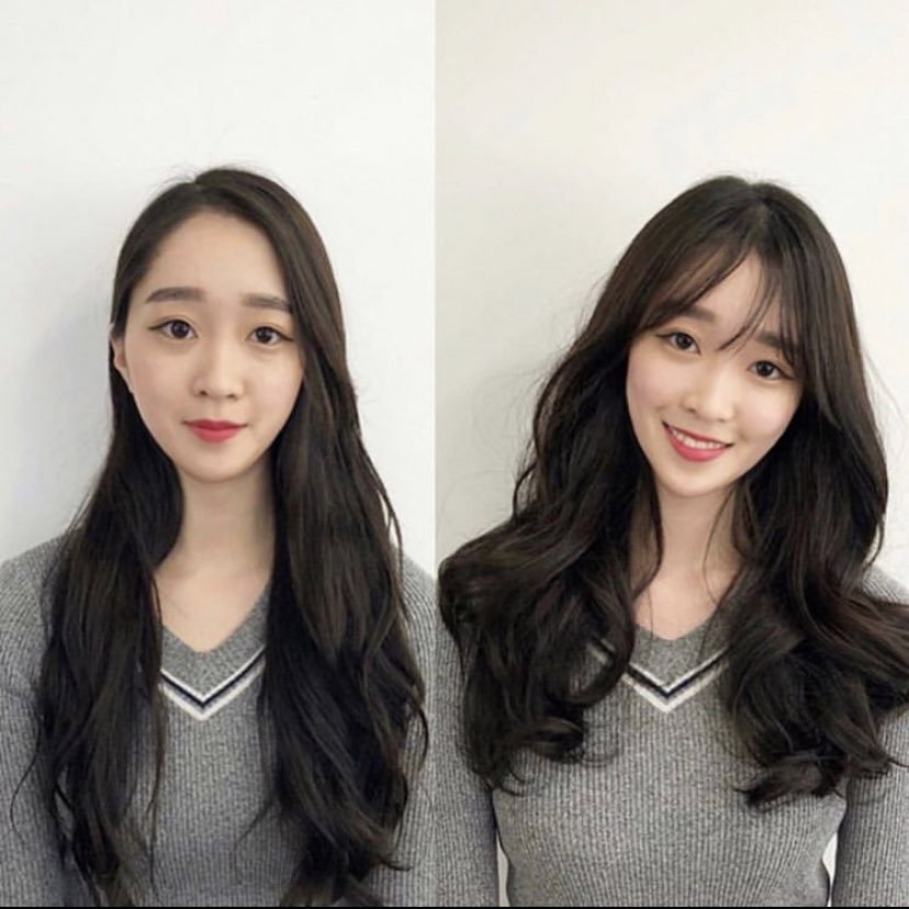 georgiehae's tweet image. แค่เปลี่ยนทรงผมอ่ะแม่ !! ยอมเกาหลีจริงๆเรื่องดัดผม