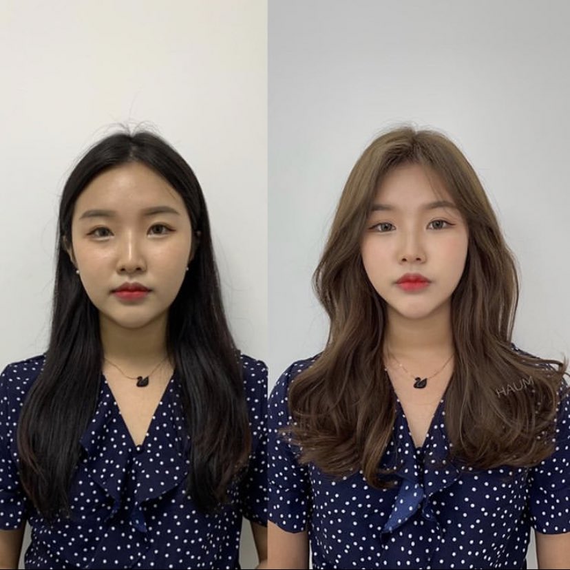 georgiehae's tweet image. แค่เปลี่ยนทรงผมอ่ะแม่ !! ยอมเกาหลีจริงๆเรื่องดัดผม