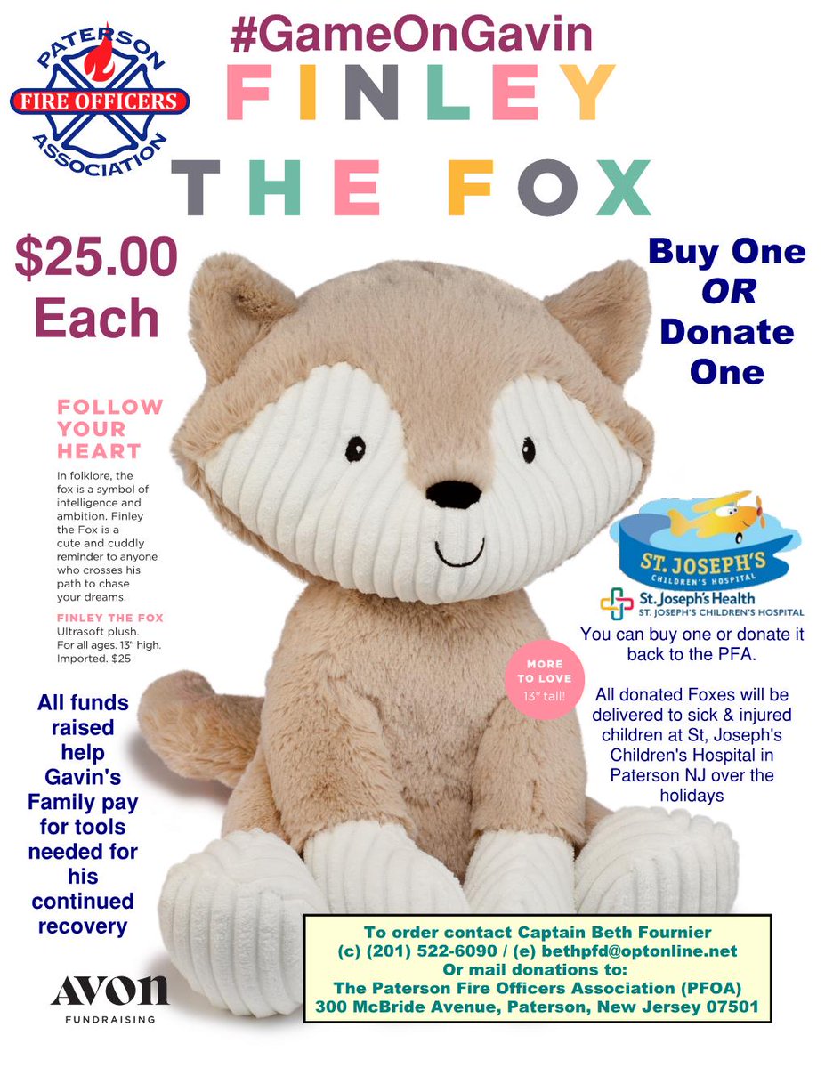 GeorgeVFournier's tweet image. Friends we are running our 7th Annual Pequannock Holiday Fundraiser this year supporting 9 yr old Gavin Brady’s continuing fight against Leukemia #PeqHolidayFundrasier #GameOnGavin #AVGivesBack #AVTweeps 🎄❤️

For more info check out our flyer or on FB bit.ly/2OGlmCY