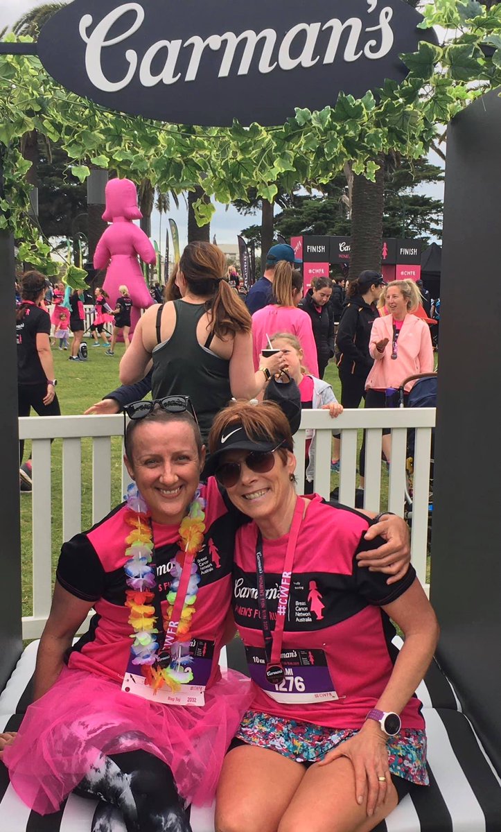 TamiLouski's tweet photo. Great to be apart of supporting breast cancer research @ Carmen's Women's Fun Run, #CWFR 2019, and to my amazing friend Kristi! https://t.co/g0iYIJKQcf