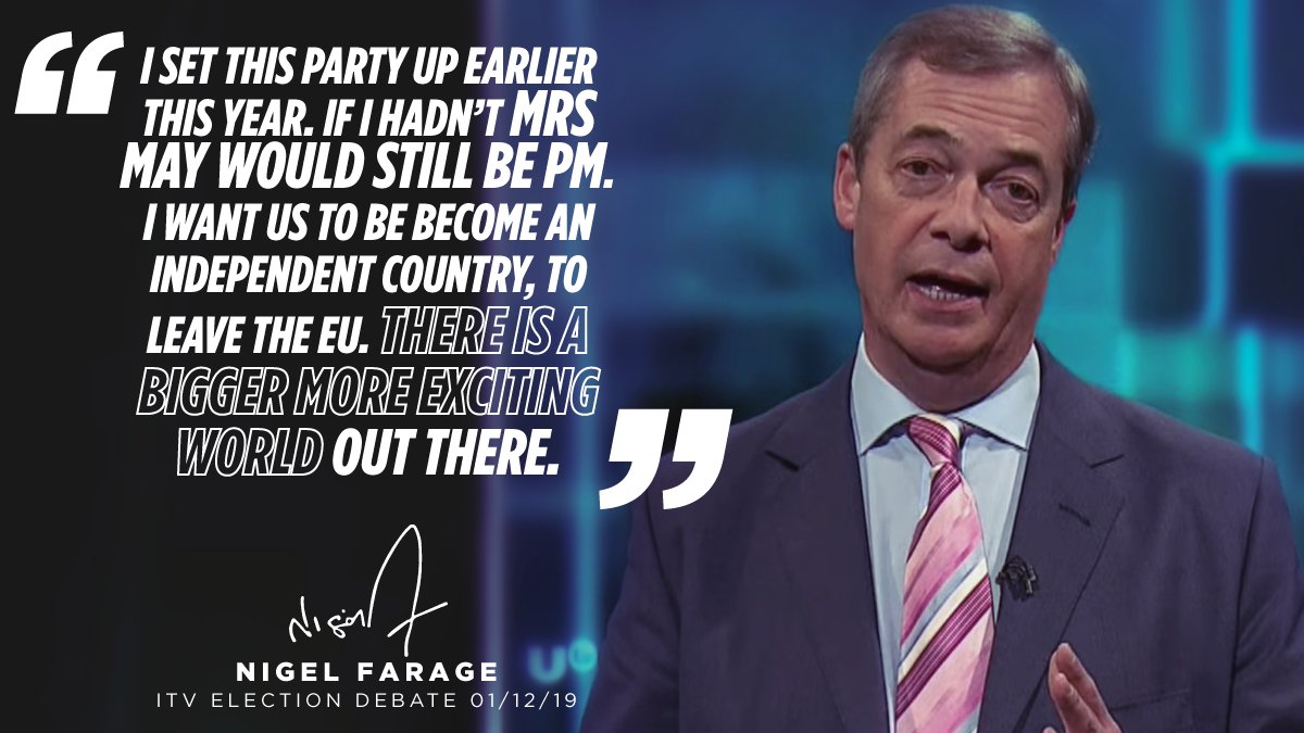 Nigel Farage's closing statement in the  #ITVLeadersDebate: