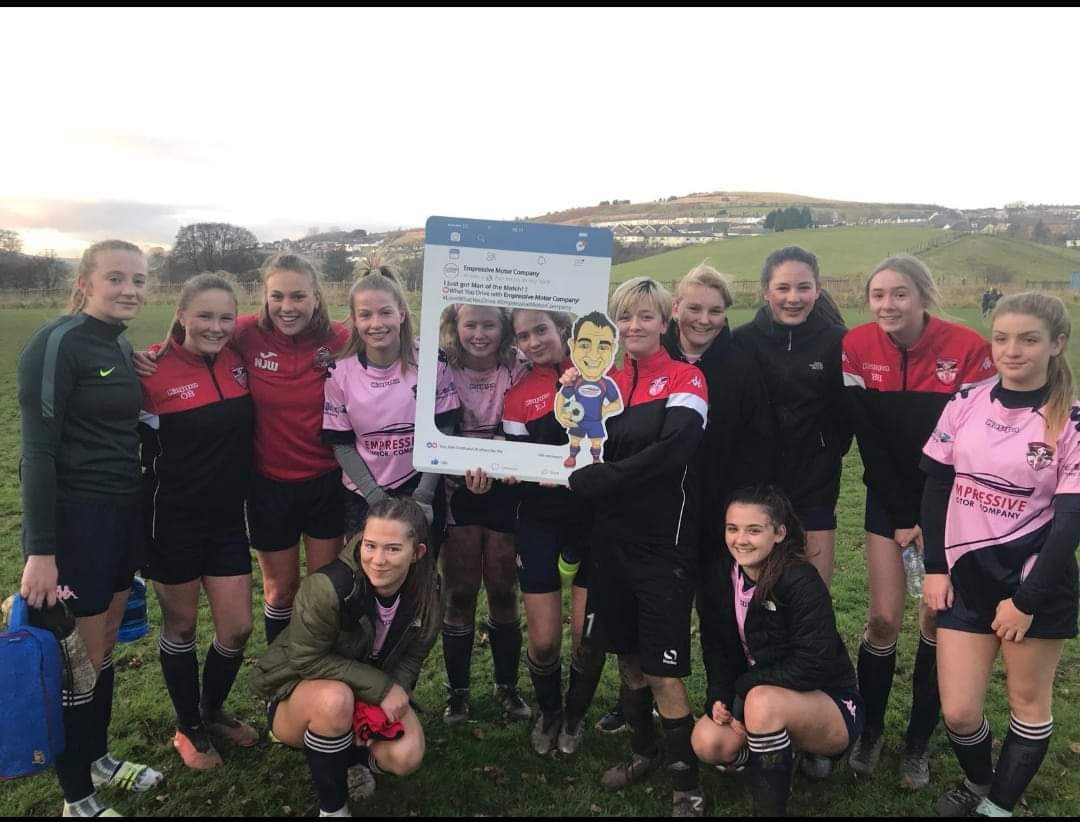 AFCTredGirls's tweet photo. The whole squad is our u16s @EmpressiveMotor players of the game today https://t.co/mnwpYT7NIy