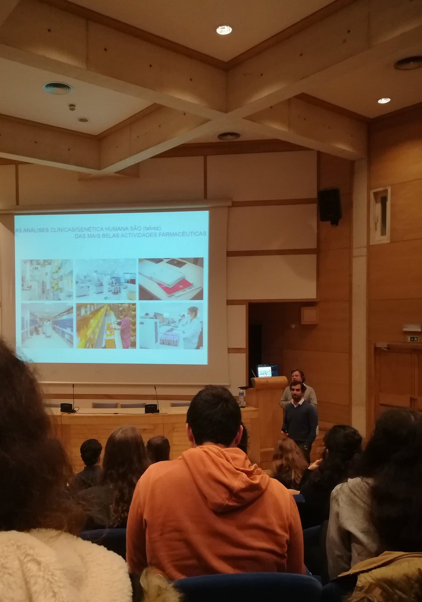 Last class was about clinical analysis, an area in which we as pharmacists intervene at the laboratory level in the analysis of body fluids for diagnostic and therapeutic purposes.
@LPharmacists <a href="/facfarmaciaUL/">FFUL</a> 
#ICF2019 #leadingpharmacists