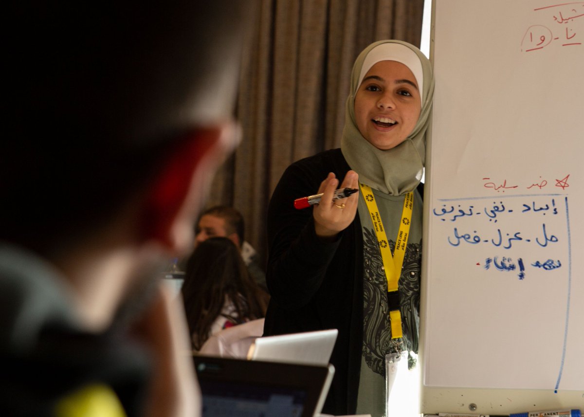 peace_lens's tweet photo. اليوم الرابع من الورشة التدريبية #عَشرة_بلس

@UndpSyria
#Peace_lens #UNDP #TenPlus #TenBootCamp #SDGs #integration #Syria https://t.co/Ero9WydJUc