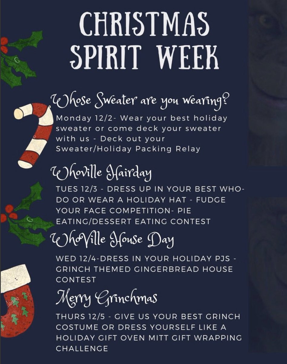 Excited for Spirit Week! MVB is going to go all out...how about you?! <a href="/Redhawks_Vball/">BenU-Mesa Women's Volleyball</a> <a href="/BenU_WSoccer/">BenU Women's Soccer</a> <a href="/BenUSpiritSquad/">BenU Spirit Squad</a> <a href="/RedhawksWBB/">BenU Mesa WBB</a> <a href="/BenMesaBaseball/">BenU Mesa Baseball</a> <a href="/MesaBenu/">BenU Mesa Womens Soccer</a> <a href="/BenuMens/">BenU Mesa Mens Soccer</a> 🎁🎀☃️❄️