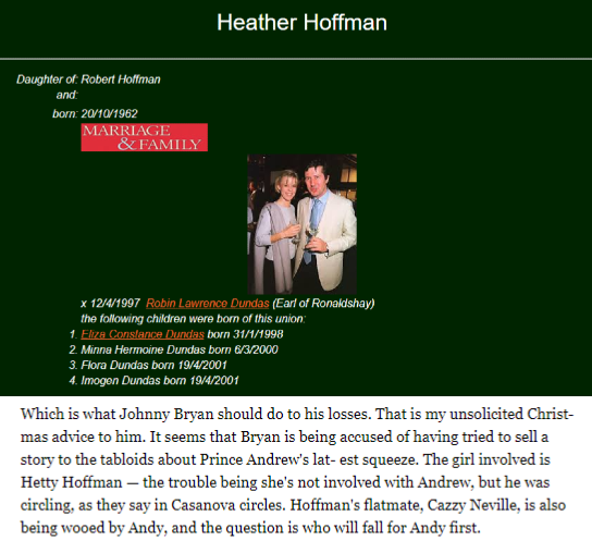 Christian GudefinHeather HoffmanJessica Hoffman (Zambeletti)Jenny Halpern