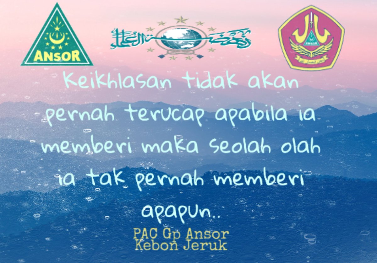 GP Ansor Kebonjeruk tweet media