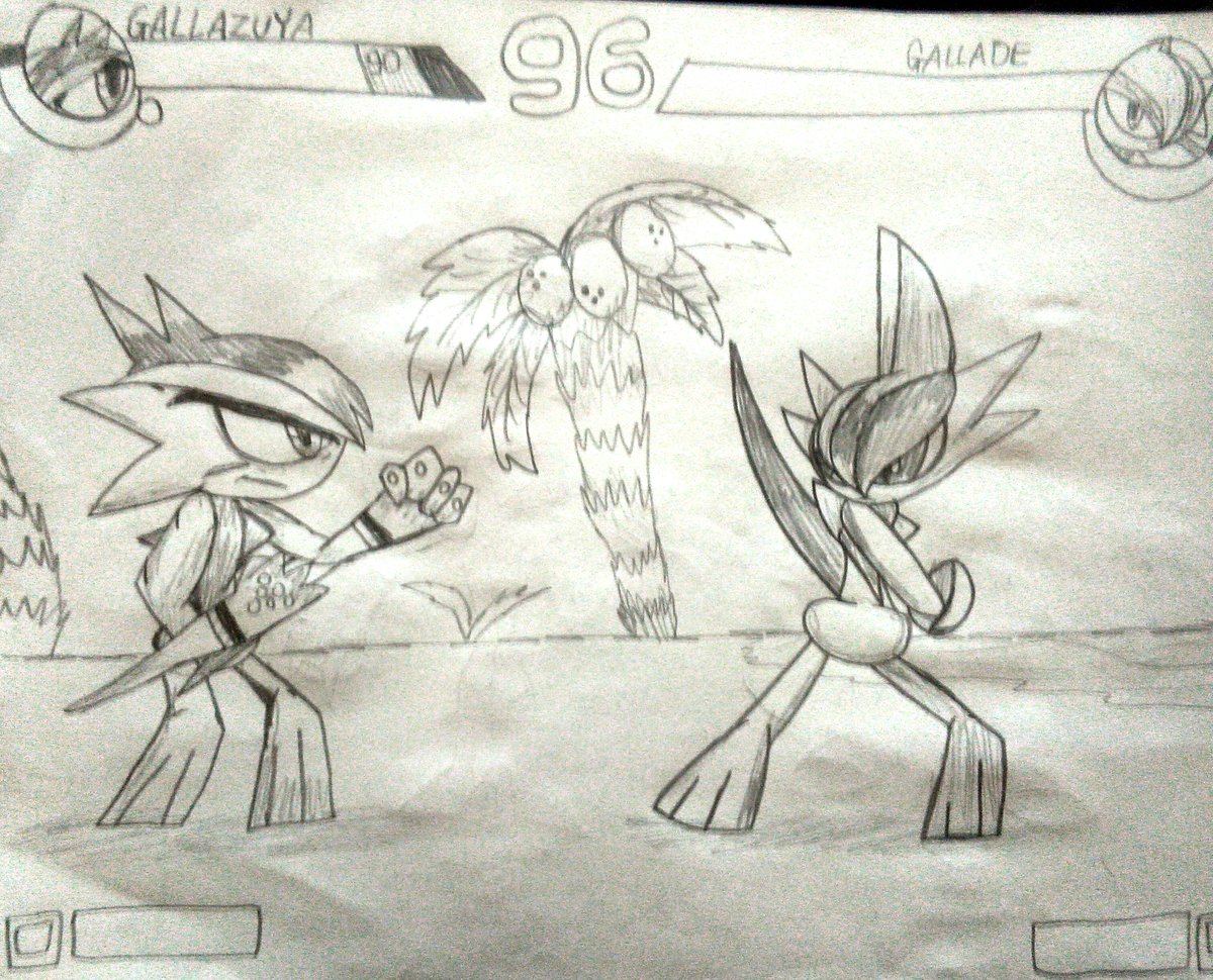 FahadLami24_EX's tweet photo. Gallazuya vs Gallade (PokkenT2) Early Version
#traditionalart #pokemon #pokken #tekken #pokkentournament2
#pokkentournament #gallade #gallazuya #earlyversion #demo https://t.co/idWVTn8XMN