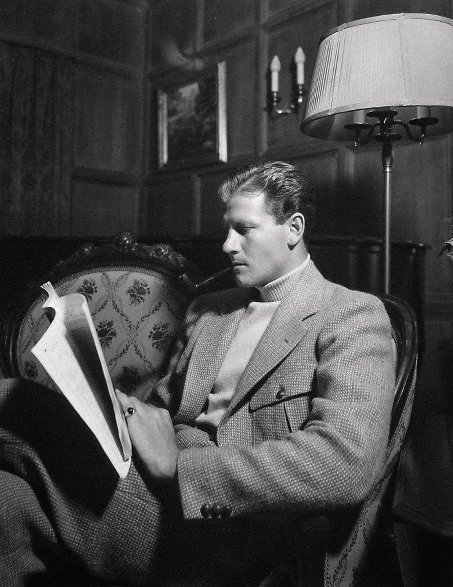Joel McCrea at home, c. 1935