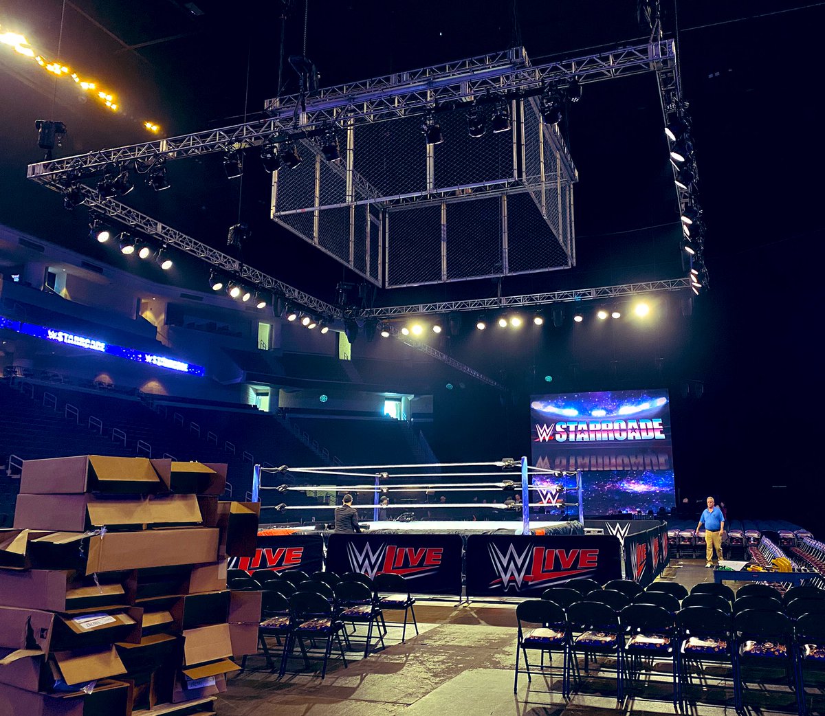 BTS at WWE Starrcade! Guess there’s a first time for everything 🤷🏻‍♂️<a href="/EwellMello/">Sweet Kid</a> <a href="/E_Scal/">Erik Scalavino</a> <a href="/pfwpaul/">Paul Perillo</a> <a href="/Fred_Kirsch/">Fred Kirsch</a> <a href="/MikeDussault19/">Mike Dussault</a>