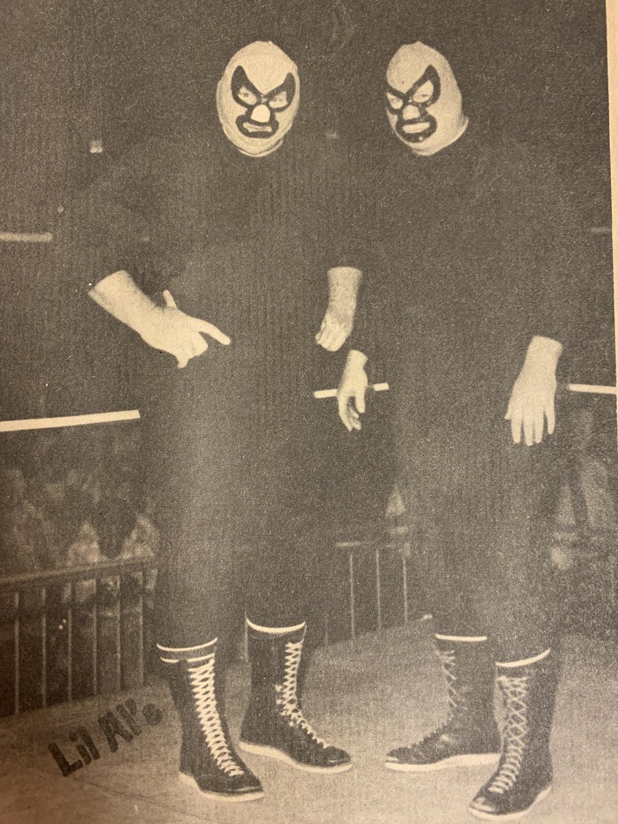 wrestlerweekly's tweet photo. WRESTLER WEEKLY PRESENTS Sunday’s #DREAMMATCH! #WCCW vs #NWA #TheVonErichs #KevinVonErich & #DavidVonErich vs #TheAssassins #MaskedAssassin #MaskedAssassin2 in Classic Tag Team Action! YOU DECIDE THE VENUE & THE WINNER! https://t.co/nMpxB3OPni