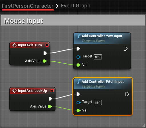 So firstly, if you have no idea what gimbal lock is, a quick google of that would help you better understand why/what is going on here.Now by default, we control the rotation of our pawns in UE4 using Add Controller Pitch and Yaw Input (2/7)