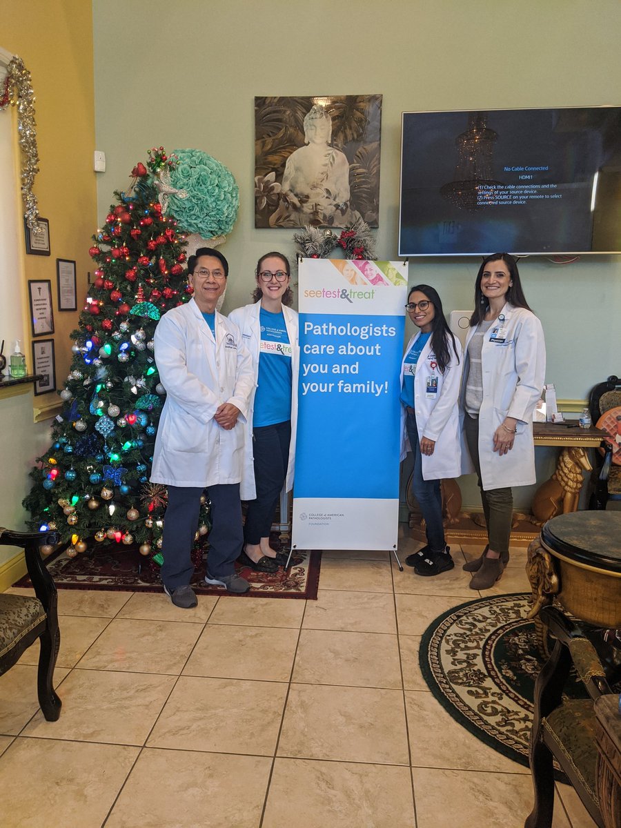 Congratulations to Vietnamese Health Professionals Association on a successful See, Test &amp; Treat in Arlington, TX! Thank you, Drs. Sang Wu, Jaclyn Rudzinski and Jonathan Lam for your support and leadership of this program! <a href="/CAPFndn/">CAP Foundation</a>  <a href="/sangwumd/">Sang Wu MD, FCAP</a> <a href="/JLRudzinskiMD/">Jaclyn Rudzinski, MD</a> @drmarmolani