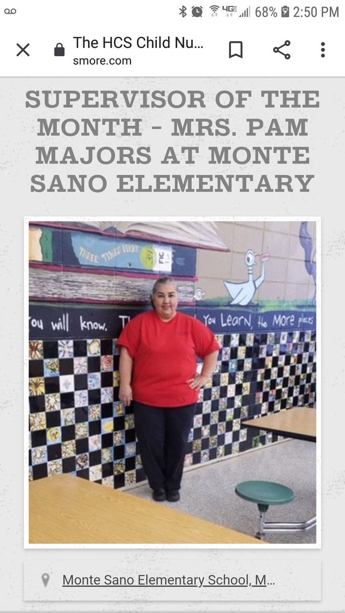 SanoSchool's tweet photo. So thankful to have Pam Majors as a part of our Monte Sano team! https://t.co/pofqaiGfhn
