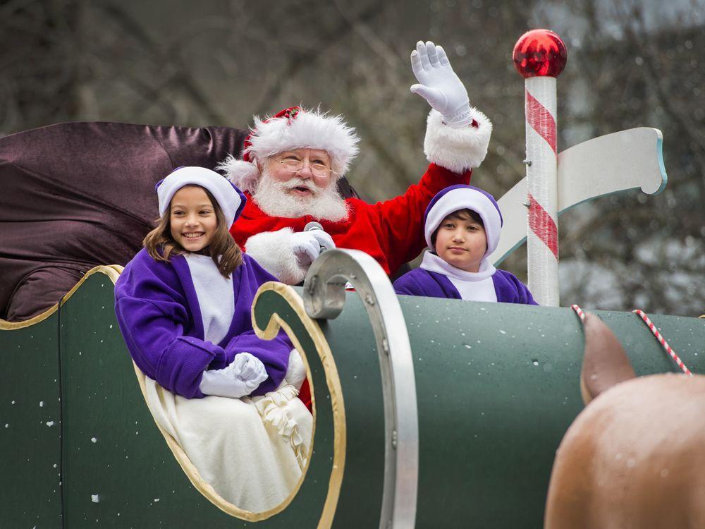 VancouverSun's tweet photo. Photos: The 2019 Santa Claus Parade in Vancouver https://t.co/D4OSFEHB0b https://t.co/ZTOkPSiLnx