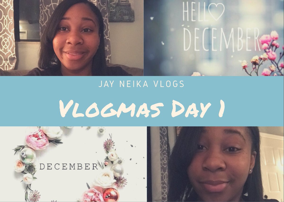 Jay_Neika's tweet photo. Why I haven’t been on YouTube???  🤷🏽‍♀️ 🤷🏽‍♀️🤷🏽‍♀️
Check out my new video to watch and also I’m doing vlogmas video’s. I will try to post everyday as much as I can so be on the look out 👏🏽👏🏽👏🏽❤️. Check out the link https://t.co/OtVv3ECoNn https://t.co/NnZDfv4fJq