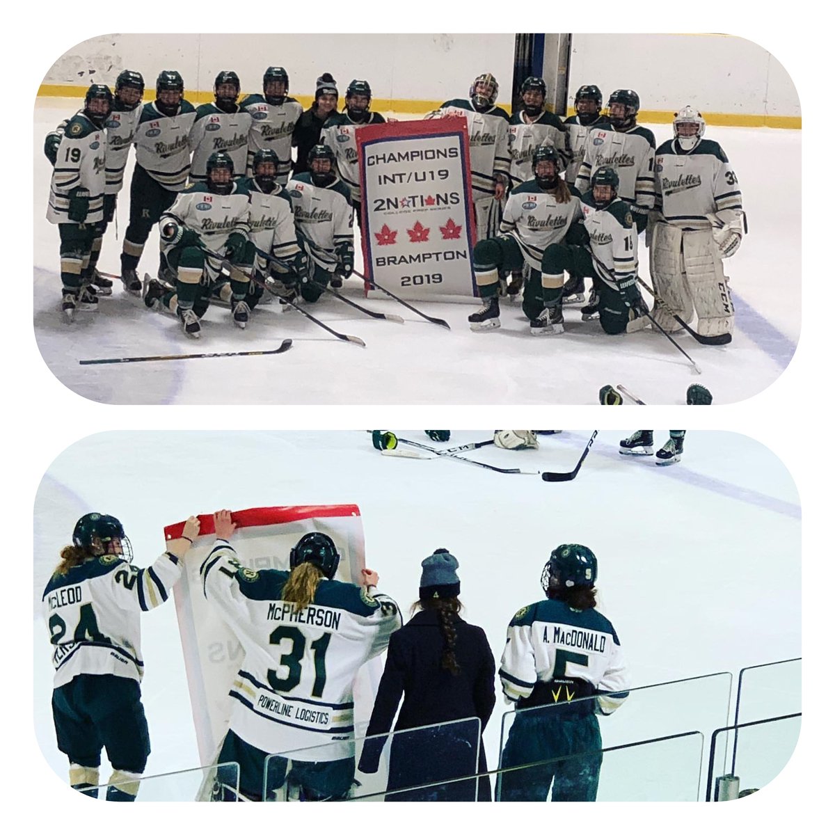 The Rivs are 2 Nations College Prep Series Tournament Champions in Brampton after going 7-0 on the weekend! Thanks for hosting a great weekend <a href="/JrBrampton/">Brampton Jr Canadettes 19/20</a> <a href="/bcgha/">Brampton Canadettes</a> pic.x.com/czH4B7enjD