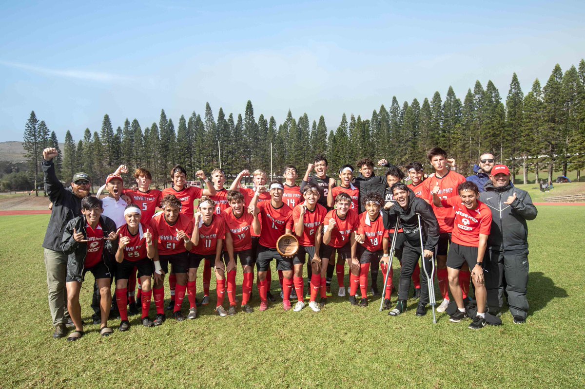 Congratulations to our boys' soccer team for winning the 48th annual Ka Makani Classic this afternoon, defeating Kamehameha (4-3) in a thrilling game that went to penalty kicks with Ka Makani prevailing! #hpa #hpakamakani #kamakani #hpasoccer #soccer #highschoolsoccer