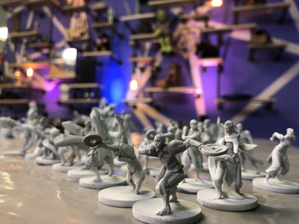 PerceptStudio's tweet photo. We’re going to do some minis painting tonight! We have options. 😁 What would you paint? Or what ARE you painting? 

#warhammer40k #orks #legendofkorra #probendingarena #starwars #starwarslegion #andsomerandomtables https://t.co/LFE3VBNCqK