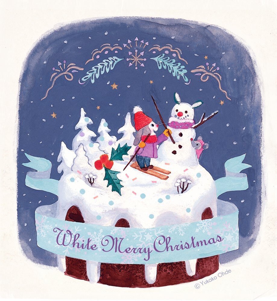 クリスマスの準備?
#illustrations #illustrator #christmas #Watercolor 