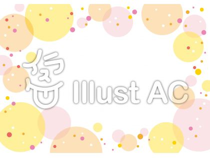 中居さちこ 水玉フレーム イラストac T Co Wdwnwzwptd 水玉フレームが無料でダウンロードできます 縦横使えます ３色展開 O イラストac ストックイラスト 水玉 フレーム 便せん