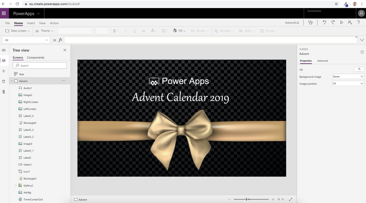 alanchai's tweet photo. @8bitclassroom "Is that Advent Calendar a real app made with Power Apps?" ... of course it is! 😆

ps: App will be shared on Community Gallery shortly... 

#MadeWithPowerApps
#LessCodeMorePower
#PowerApps https://t.co/r4sAz6vkPD