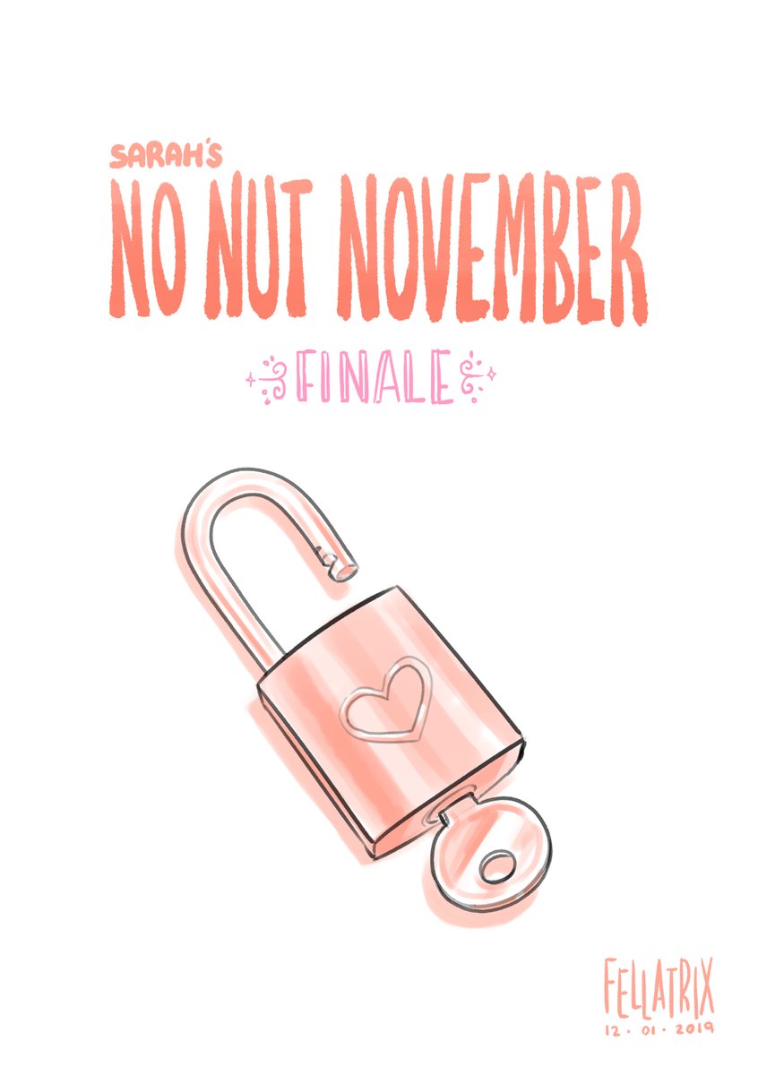 Sarah's No-Nut November: FINALE Sarah's long journey finally come...