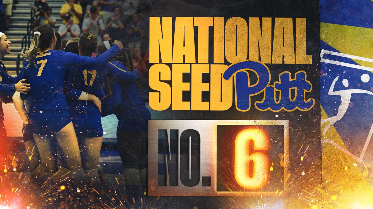 NO. 6️⃣ NATIONAL SEED
😼 <a href="/Pitt_VB/">Pitt Volleyball</a>
 
#NCAAVB