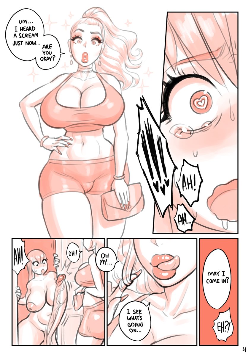 Sarah's No-Nut November: FINALE Pages 1-4 #nonutnovember #futanari #he...