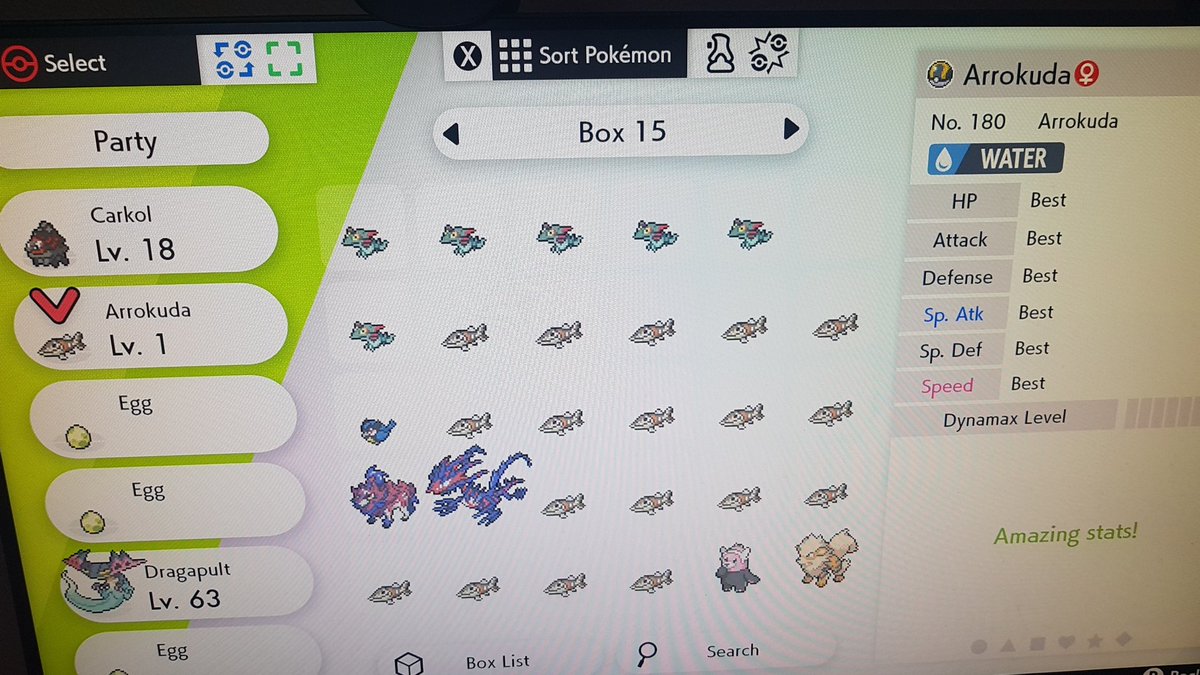 Annnd a 6iv arrokuda IM SO GOOD