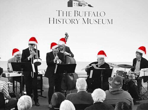 BuffJazzCollect's tweet image. Get into the holiday spirit with the Buffalo Jazz Collective! We will be playing great arrangements of Christmas classics this Sunday, 12/8 for our third annual BJC Holiday Celebration at @BuffaloHistory.🎅🏼🎄🎶 

Program begins at 2:30pm. $12/general admission, $5/museum members