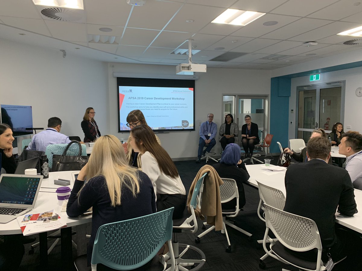 Amazing experience organising and chairing the career development workshop of #APSAMEL2019. Thanks so much to our amazing panel members: Dr Paul Fielder from <a href="/genentech/">Genentech</a>, Dr Nel Karunaratne from Monash and A/Prof Sue Kirsa. 😊