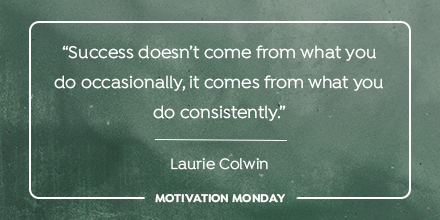 #Motivationmonday, een goed begin van je (werk)week!