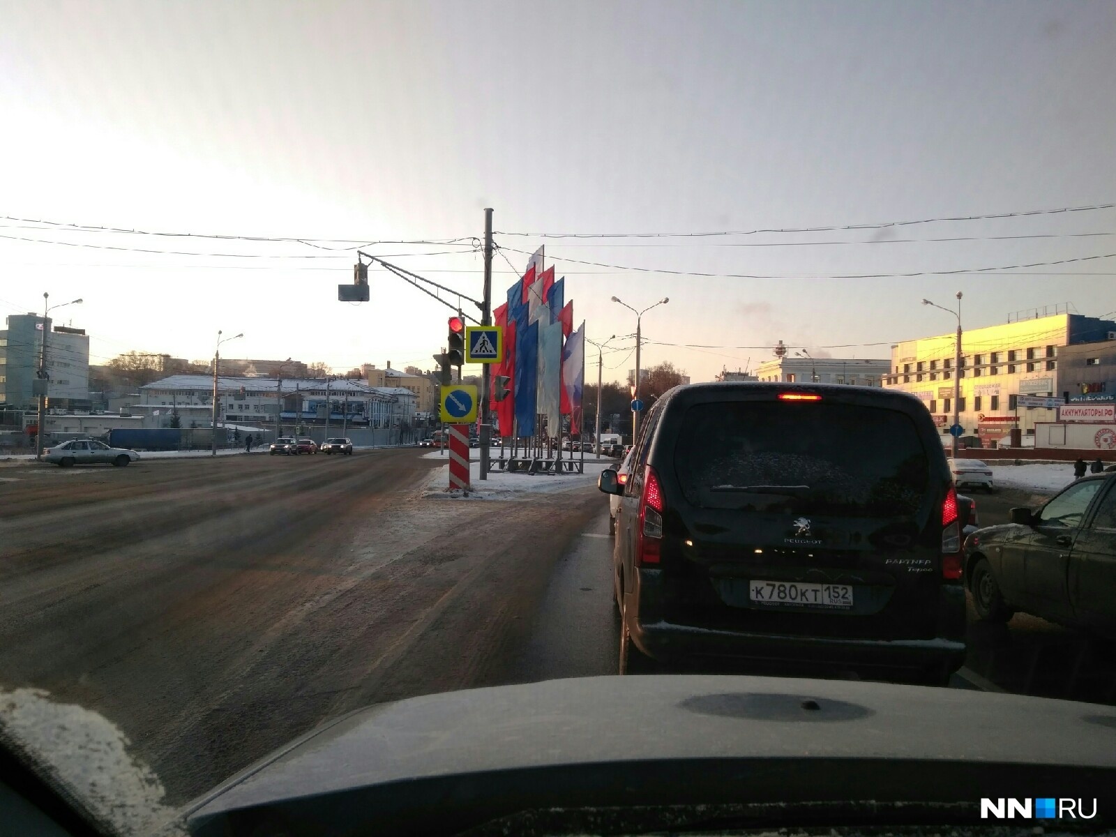 Пробки Нижний Новгород сейчас проспект Гагарина