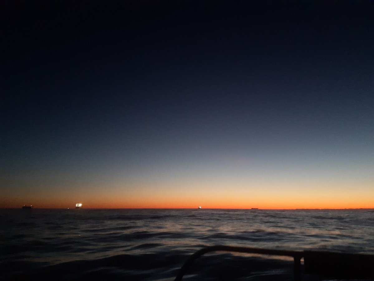 First morning with frost in the boat and ice on the nets. Still worth it. #winterfish #fishinglife #fisherman #fish #sunrise