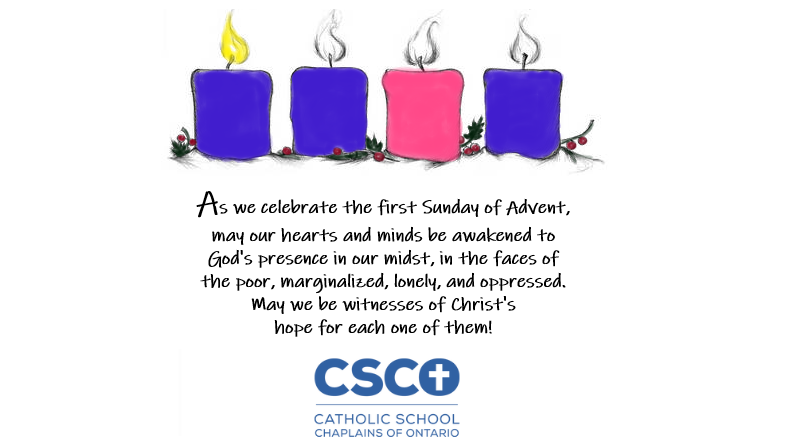 csco_social's tweet image. #FirstSundayOfAdvent