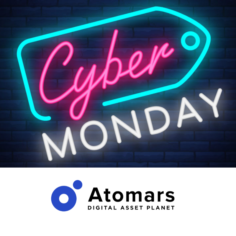 AtomarsExchange's tweet photo. Looking for the best deals online this Cyber Monday? Look no further than Atomars. We are offering zero-fee trading to users who sign up and complete KYC verification on the exchange. Save while you trade!

#CyberMonday #Monday #Sales #Business #BTC #Atomars #Crypto https://t.co/Sse9UuCt0S