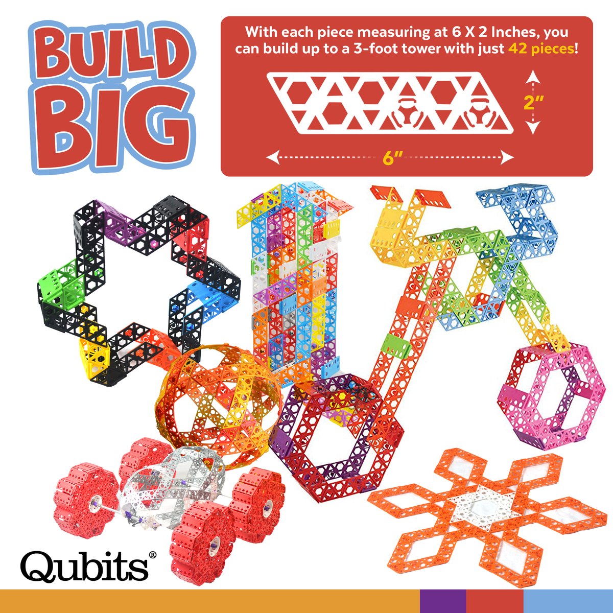 🎉#GIVEAWAY TIME 🎉 Giving away a FREE Qubits® 84pcs #STEM set! Dec5th You must: 1️⃣ Follow our page (@QubitsToy) 2️⃣ RT this post 3️⃣ Tag your friends in a comment (one friend per comment) 👉 the more you comment, the more chances to win! 😀 Visit QubitsToy.com