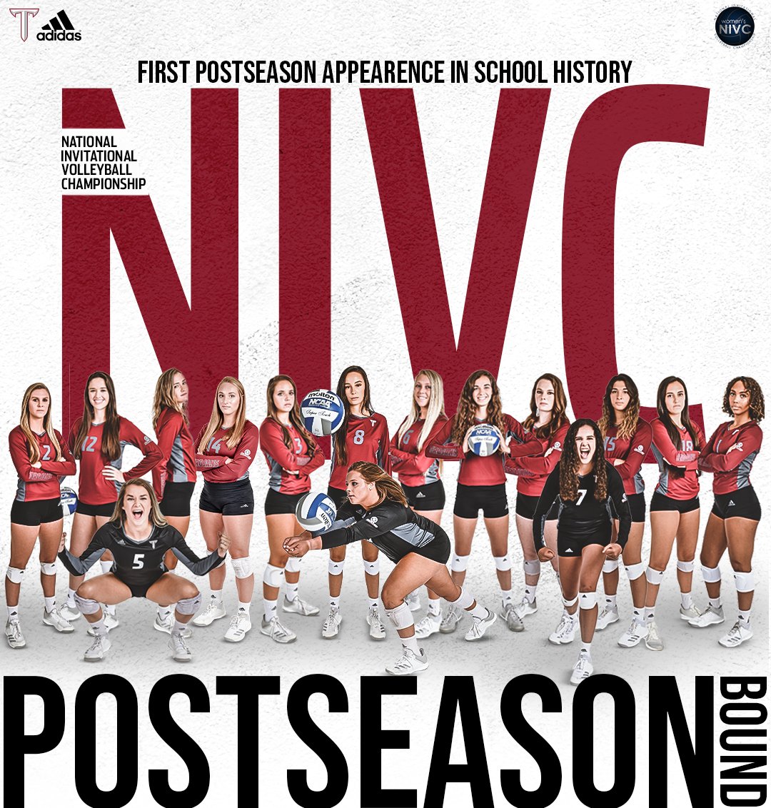 For the first time in school history, we're heading to a postseason tournament!

Troy will play North Carolina A&amp;T Dec. 6 in the first round of the NIVC.

#BuildTheEmpire | #OneTROY ⚔️🏐
