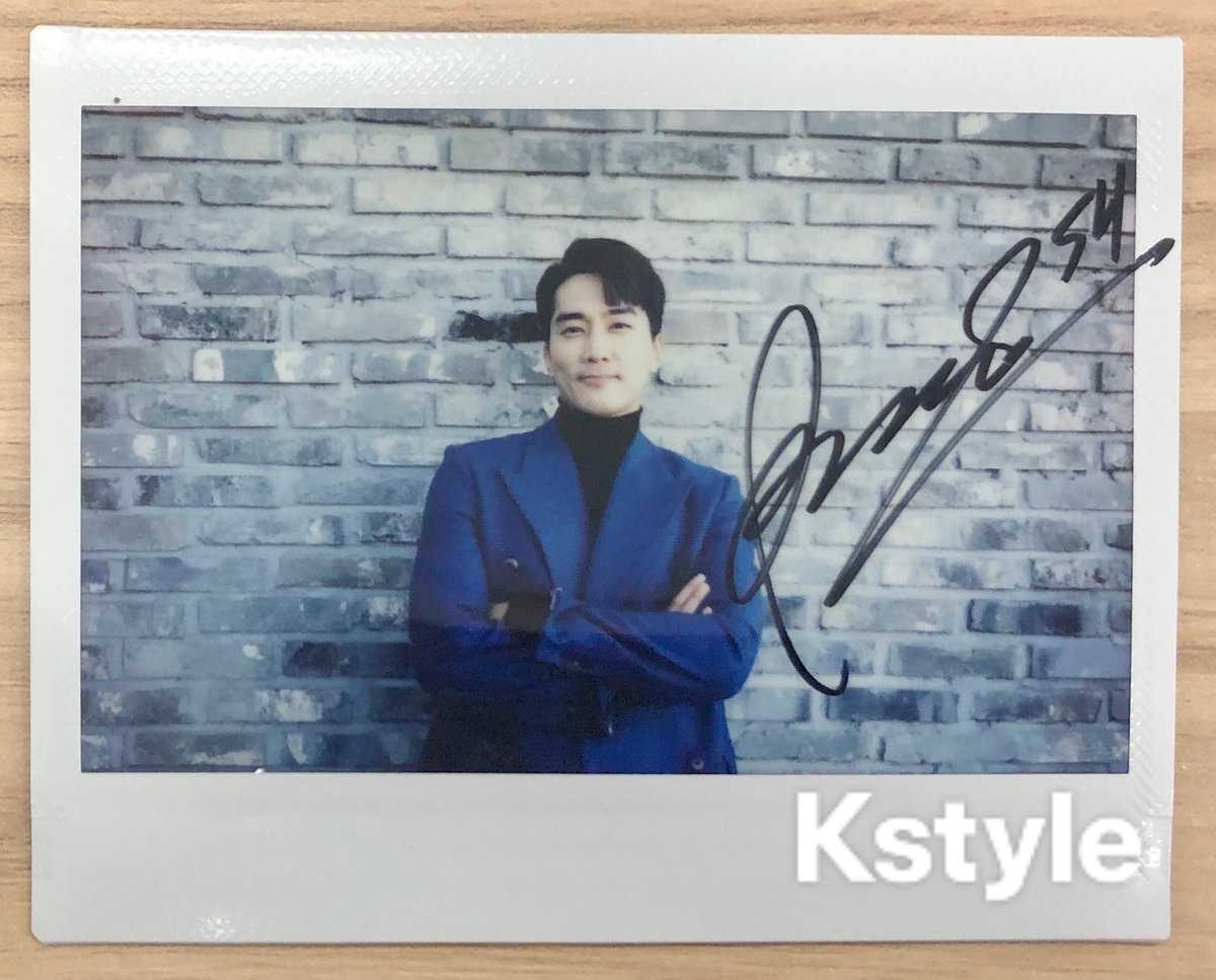 プレゼント】#ソン・スンホン 直筆サイン入りポラを1名様に