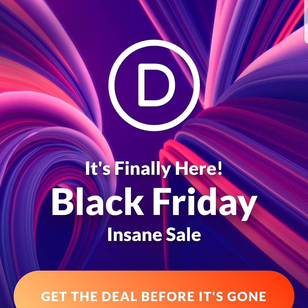 Last few hours to avail Elegant Themes Deals and  Customers Get Access To Exclusive Divi Theme Builder Packs
 
The Divi Black Friday Sale has arrived and offering our biggest discount of all time plus $1,000,000 
#elegantthemes#divichildtheme

elegantthemes.com/affiliates/ide…